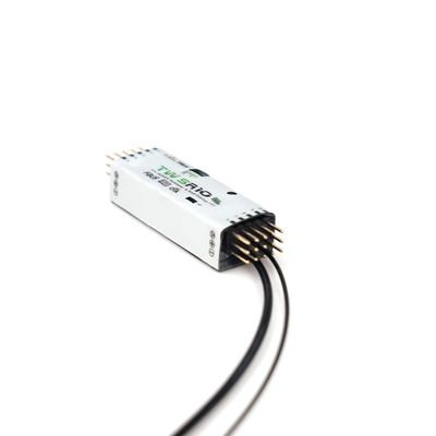 FrSky TW SR10 2.4G Dual Active Receiver Built-in Gyro & Accelerometer Advanced Stabilizer Precision Telemetry 10 Configurable Ports Triple Antennas OTA FBUS/SBUS