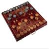 Crystal Chinese Chess, Xiangqi Gift Set - Travel Games Sets with Board Games Gift, Xiang Qi Game & Pieces, Chinese Decor & Gifts, Chinese New Year Decor view 1