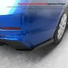 ABS Car Bumper Spoiler Rear Lip Angle Splitter Diffuser Protective Plate Automotive for Chevrolet Malibu 2012-2018 view 3