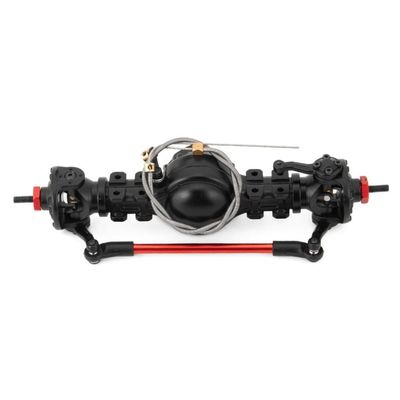 1/14 RC Trailer Tow Drag Upgrade Metal Front Rear Axle Differential Compatible with RC Car Parts(Front)