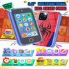 Byserten Kids Smart Phone, 3.5'' Touchscreen Kid Phones with Dual Camera, Educational Toddler Learning Toys for 3-10 Year Old Boys, Christmas Birthday Gifts, Music Player, Habit Tracker, Games view 2