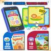 Byserten Kids Smart Phone, 3.5'' Touchscreen Kid Phones with Dual Camera, Educational Toddler Learning Toys for 3-10 Year Old Boys, Christmas Birthday Gifts, Music Player, Habit Tracker, Games view 4