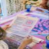 American Mahjong Basics Visual Guide, Laminated Guide, Tile Overview, Charleston Helper, General Rules + Strategies view 2