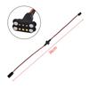 9imod 3-pin JR Plug Magnetic Snap-on Servo Extension Cable Wire Cord Female to Male RC Servo Extension Cord Wire Connectors for RC Models, Cars, Planes, Drones, DIY Projects (36CM*3 Pairs) view 3