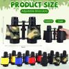 Foilswirl 12 Set Binocular Compass Magnifying Glass Set Christmas Birthday Gift Small Telescope Binocular with Whistle Bag for Outdoor Exploring Stocking Stuffer(Cute Color,Funny) view 4