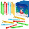 100 Pack Bulk Christmas Mini Bubble Wands Party Favors for Kids,Goodie Bag Stocking Stuffers Fillers for Toddler Boys Girls,Bulk Classroom School Party Supplies Prizes Toys Gifts Trinkets for Students view 1