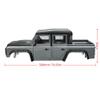 1/10 RC Land Rover Defender Pickup Hard Body Shell Kit-313mm Wheelbase Pickup Body for Axial SCX10 90046 TRX4 CC01 Capra RC Crawler Car (White) view 2