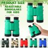 Foilswirl 12 Set Binocular Compass Magnifying Glass Set Christmas Birthday Gift Small Telescope Binocular with Whistle Bag for Outdoor Exploring Stocking Stuffer(Fresh Color,Vivid) view 3