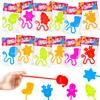 100 PCS Bulk Holiday Sticky Hands Toys Gifts for Toddlers, Valentines Party Favors Supplies Goodie Treat Bag Stuffers Fillers for Kids, Winter School Classroom Carnival Birthday Giveaways for Students view 1