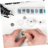 Bearing, 10pcs 144001 Bearing Remote Control Toys Bearing Replacement Parts Toy Bearing Car Bearing Parts for Rc Car Premium Bearing Car Accessories Automotive Accessories Silver Steel view 2