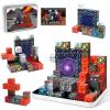 70PCS Magnetic Building Blocks Travel Toys for Kids Ages 4-8, Lava Portal Mini Magnetic Blocks with Iron Storage Box, Portable Magnet Cubes STEM Learning Set for Toddler Boys Girls Ages 3+ view 1