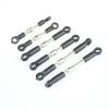 RC Car Accessories Compatible with WLtoys 144001 1/14 RC Car RC Car Upgrade Modification Accessories Parts Aluminum Tie Rods Set 144001 view 1