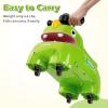 OLAKIDS Ride on Push Car, Kids Foot-to-Floor Sliding Car with Universal Wheels, Light, Sound, Under-Seat Storage, Ride on Toy for Toddlers Boys Girls Aged 3+ Years (Green) view 4
