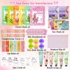 54PCS Spa Party Supplies for Girls, Spa Party Favors Include Facial Masks,Under Eye Patches, Lip Balm, Foot Bath Bombs, Hand Cream, Compressed Towel, Hair Band for Six Girls, Sleepover Party gifts view 2