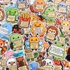 100PCS Emotional Support Animal Stickers by Puraesla Affirmation Sticker Pack for Adults or Kids Cute Inspirational Buddies for Water Bottles, Laptops, Phones, Positive Quote Vinyl view 2