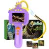 Borescope Snake Camera with Light for Kids, Photo and Video Mini Unicorns Endoscope, Stem Toys for Kids 4-10, Educational Birthday Gifts for Girls Boys, Best Science Gifts for Hiking Camping (Purple) view 1
