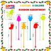 200 PCS Bulk Valentines Giveaways for Kids, Holiday Sticky Hands Party Favors Supplies Toddlers,Non Candy Goodie Treat Bag Stuffers Fillers, Winter Toys Gifts Classroom Prizes Items for Boys Girls view 2