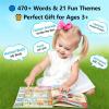 First English Words Sound Book 470+ Words, 21 Fun Themes, Alphabet & Phonics Learning Toy, Speak and Spell Game, Educational Juguete for Kids, My First English Talking Book view 2