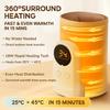 18W Portable Baby Bottle Warmer for Travel  Fast, Waterless Milk Heater for Breastmilk & Formula | USB Rechargeable Bottle Warmer with Precise Temperature Control  Essential for On-The-Go Feeding view 2