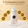 18W Portable Baby Bottle Warmer for Travel  Fast, Waterless Milk Heater for Breastmilk & Formula | USB Rechargeable Bottle Warmer with Precise Temperature Control  Essential for On-The-Go Feeding view 3