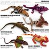 BIROHOSR Realistic Squishy Lizard Toys - Fake Stretchy Rubber Reptiles for Pranks & Props, Party Decoration Figurines Set (6 PCS) view 2