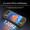 ANBERNIC RG477M Retro Handheld Game Console , Aluminum Alloy CNC Android 14 System 4.7 Inch LTPS in-Cell Touch Screen Dimensity 8300 Processor Support WiFi 6E Bluetooth 5.3(Brozen) view 3