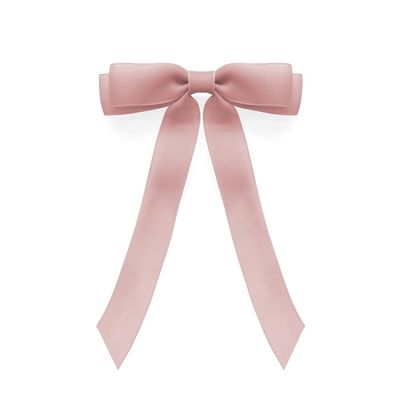Bownita Girls' Handmade Ballerina Clips, Premium Matte Ribbon, CLIP PARIS Strong Hold Grip (Sweet Nectar)