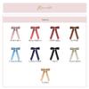 Bownita Girls' Handmade Ballerina Clips, Premium Matte Ribbon, CLIP PARIS Strong Hold Grip (Sweet Nectar) view 3