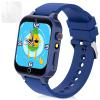 Moremore Smart Watch for Kids with 39 Games, Kids Watch with Touch Touchscreen Alarm Clock, HD Camera, Pedometer, Gifts Toys for Ages 3-12 Years Old for Boys Girls (Blue) view 1
