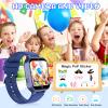 Moremore Smart Watch for Kids with 39 Games, Kids Watch with Touch Touchscreen Alarm Clock, HD Camera, Pedometer, Gifts Toys for Ages 3-12 Years Old for Boys Girls (Blue) view 4