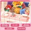 AIQI 55 PCS Mini Claw Machine for Kids Bunny, Vending Machine with Lights Sound, Electronic Prize Dispenser for Kids Girls, Claw Toys Game Gifts for 4 5 6 7 8 Years Old Girls Boys view 4