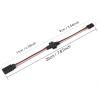 2sets 3Pin Magnetic Snap-on JR Extension Cable for RC Cars Models,Trucks Robotics DIY Electronics,Remote Control lamp Group Magnetic Suction Extension Cable,Quick disassembly Connector (20cm-2 Sets) view 2