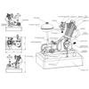 Goekhyrani Hoglet V1 Engine Model Kit That Runs, OHV Single Cylinder 4-Stroke Metal Motorcycle Engine, Realistic Kick Start, Educational DIY Kit, for Adults - RTR view 2