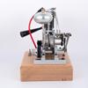 Goekhyrani Hoglet V1 Engine Model Kit That Runs, OHV Single Cylinder 4-Stroke Metal Motorcycle Engine, Realistic Kick Start, Educational DIY Kit, for Adults - RTR view 3