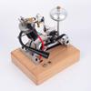 Goekhyrani Hoglet V1 Engine Model Kit That Runs, OHV Single Cylinder 4-Stroke Metal Motorcycle Engine, Realistic Kick Start, Educational DIY Kit, for Adults - RTR view 4