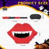 Birchio Vampire Pinatas Bundle with a Blindfold and Bat (16x12.5x4 Inches), Perfect for Theme Decoration, Games, Birthday view 2