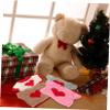 Abaodam 4pcs Bear Doll Sweaters Soft Cozy Clothes for Stuffed Animals Decorative Outfit Accessories for Bears Gift view 4