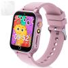 Moremore Smart Watch for Kids with 39 Games, Kids Watch with Touch Touchscreen Alarm Clock, HD Camera, Pedometer, Gifts Toys for Ages 3-12 Years Old for Boys Girls, Pink view 1
