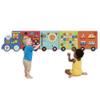 BlueWood Felt Wall Busy Board Panels, Toddler Learning Activity Center, Montessori Philosophy Sensory, Educational Toys, Conducive to All-Round Development - Train view 1
