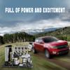 Kooteyybhyy Engine Model Kit, 1/10 DIY Mini Metal OHV 4 Cylinder Diesel Internal Combustion Model with Cooling System, Creative STEM Gifts for Adults (Upgraded/450+PCS) view 2