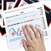 2PCS Mahjong Line Finder, 6.1X4.7'' Acrylic Line Finder for American Mahjong & Mahjong Rules Helper Reader for Quick Rule Reference Clear Rule Helper and Reading Magnifier for American Mahjong  view 1