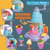 104 PCS 4 in 1 Color Dough Sets for Kids Ages 3-4-8, Dough Tools Accessories Kit, Ice Cream Playset Noodle Cookie Cake Maker, Pretend Play Kitchen Creations Food Toys Arts Crafts for Toddler Girl Boy view 2