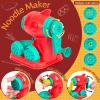 104 PCS 4 in 1 Color Dough Sets for Kids Ages 3-4-8, Dough Tools Accessories Kit, Ice Cream Playset Noodle Cookie Cake Maker, Pretend Play Kitchen Creations Food Toys Arts Crafts for Toddler Girl Boy view 3