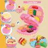 104 PCS 4 in 1 Color Dough Sets for Kids Ages 3-4-8, Dough Tools Accessories Kit, Ice Cream Playset Noodle Cookie Cake Maker, Pretend Play Kitchen Creations Food Toys Arts Crafts for Toddler Girl Boy view 4