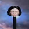 1/6 Scale Female Head Sculpt, 1/6 Asian Girl Light Suntan Skin Head Carved Model with Kind & Friendly Expression Clear Facial Hair Details for 12inch Action Figure Body (Braided Hair) view 2