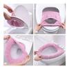 1pc Universal Pumpkin Pattern Toilet Seat Cover Warm Washable Knitting O-type Closestool Mat Children Potty Training Accessories view 3