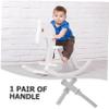 Abaodam Plastic Rocking Handlebar for Childrens Riding Compatible Replacement Handle for Rocking Horses Indoor and Outdoor Play Accessory view 3