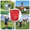 Backyard Golf gameBucket- Ball Sport Training Equipment, Foldable Golf Chipping gameStorageBucket| Sports gameFoldable ClothBucketToy, Ball Sport Training Oxford Fabric Organizer for Adults view 4