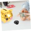 Beaupretty 10PCS Piggy Bank Stopper Replacement with Plastic Lock Head Saving Box Plug for Family Use Coin Bank Plug Replacements Tamper Resistant view 4