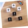 Abaodam 12Pcs Black Minus Sign Dice Counting Game for Party Table Play Accessories view 3